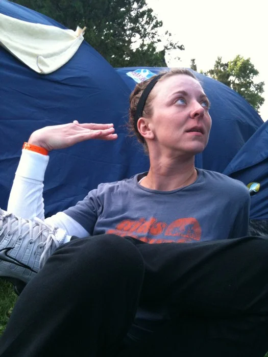 Congrats to Kari on her first century. 107 miles was the daily total. Fun day. - feature image